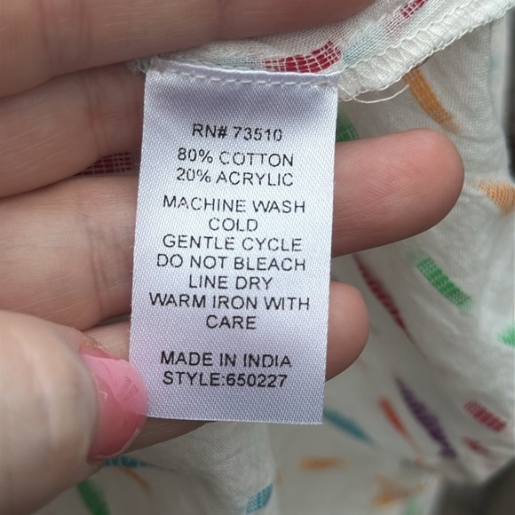 Ivy Jane ‘Color my world’ top, size small - Picture 8 of 8